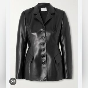 Salon 1884 Morelli Bar Lamb Leather Jacket  $4590 Size 40 8